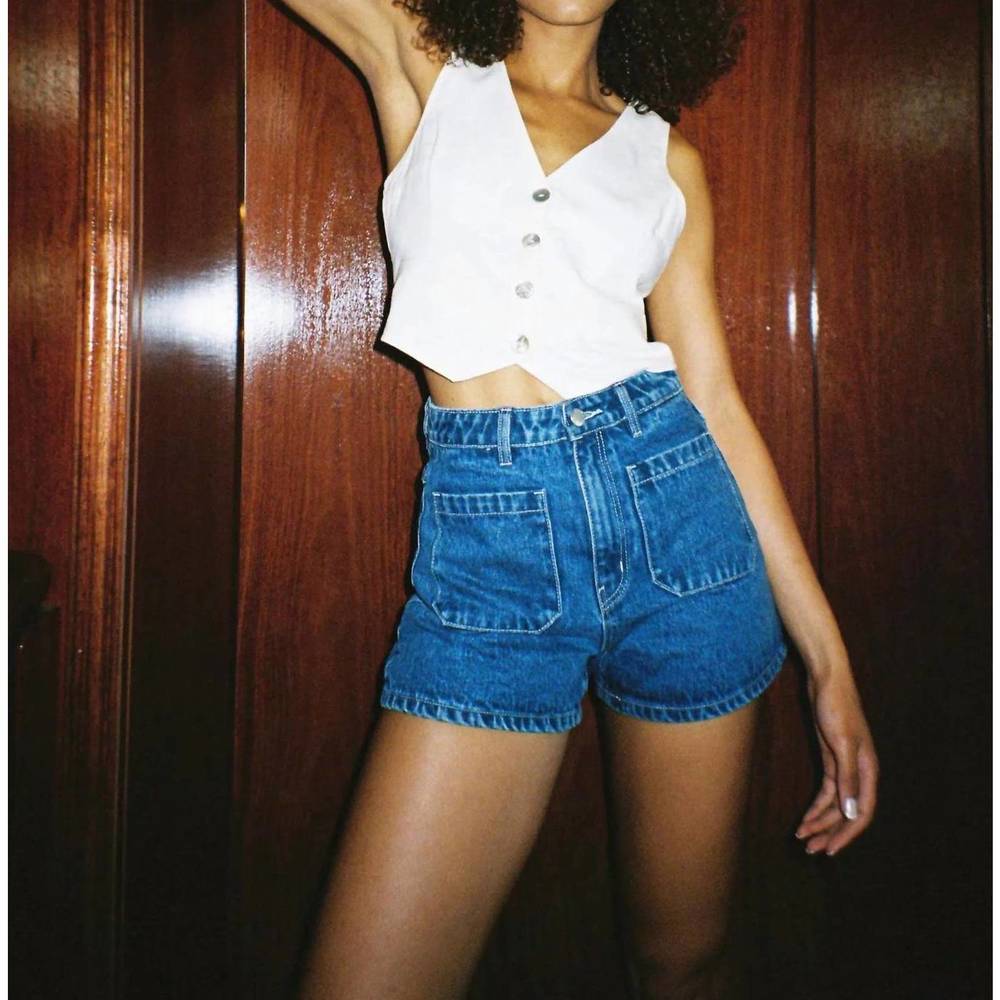 NEW ROLLA'S dusters sailor shorts in brooke blue